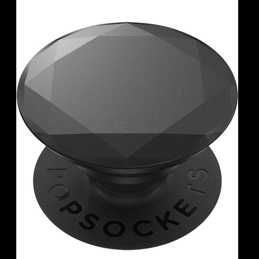 PopSocket Metallic Diamond Black - Premium